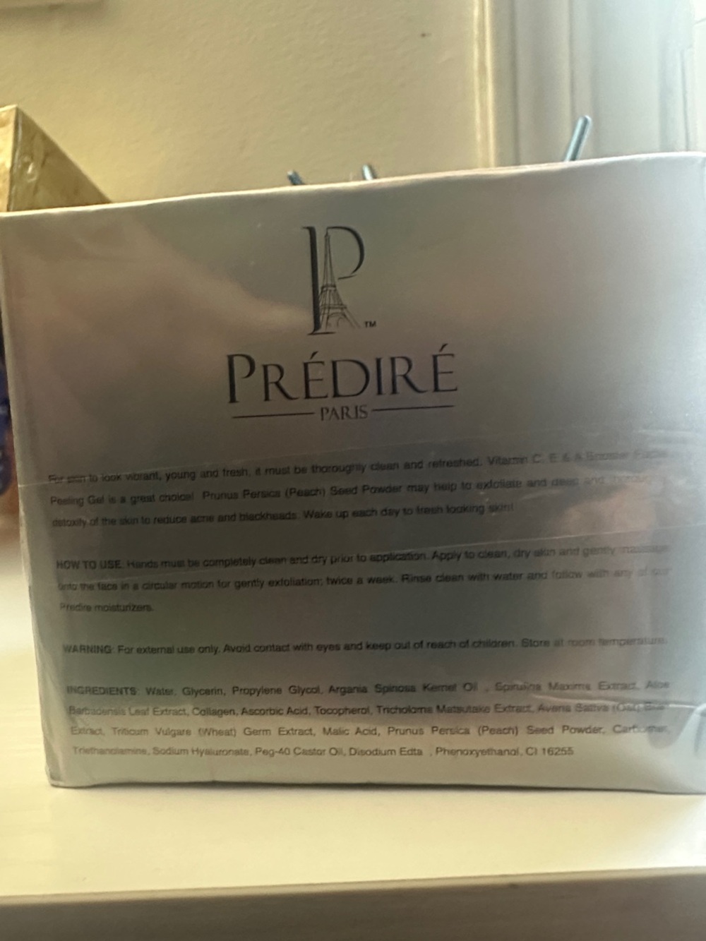 Gentle Exfoliating Peeling Gel — Silver